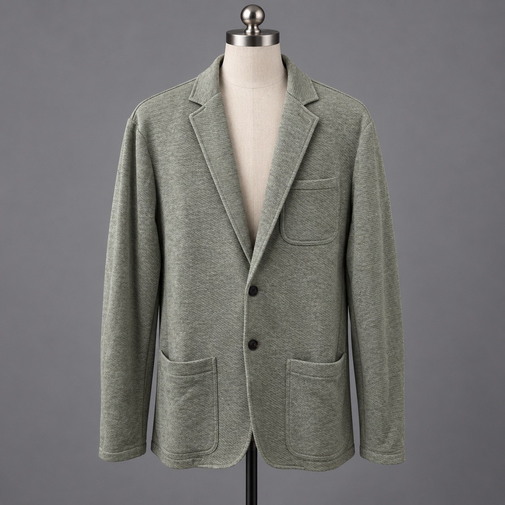 Faherty Reserve Inlet Knit Blazer Mens XXLT Tall Olive Cotton Jacket NWT